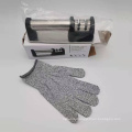 Level 5 Safety Cut Resistant Gloves Food Grade HPPE Kitchen Anti Cut Gloves Protection Gloves for Butcher Chef Safe Work